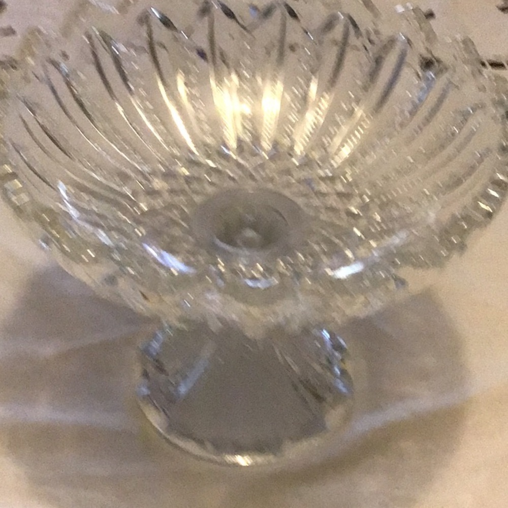 Elegant Crystal Glass Bowl